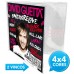 Encarte CD Couche Brilho 115g 12x36cm 2 vincos 4x4 cores 500 unidades